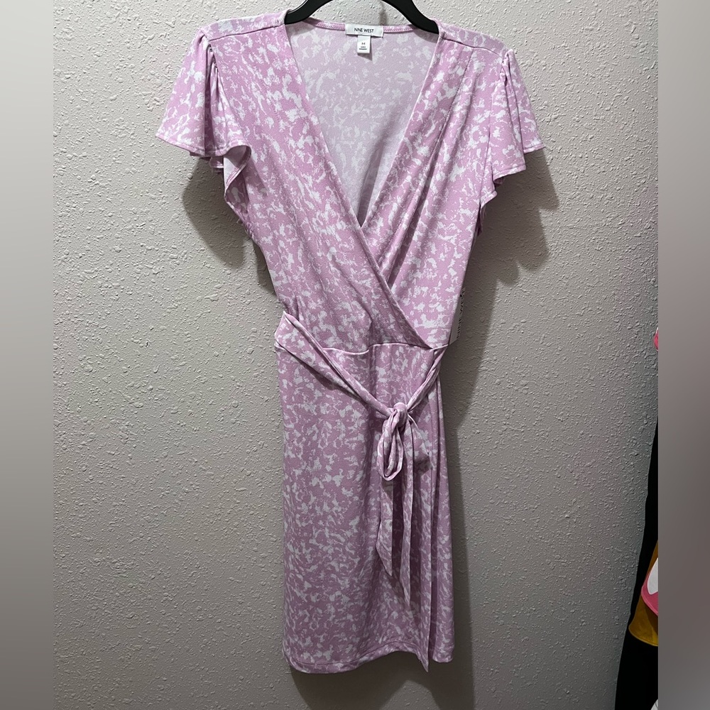 Beautiful West Nine, purple, floral dress